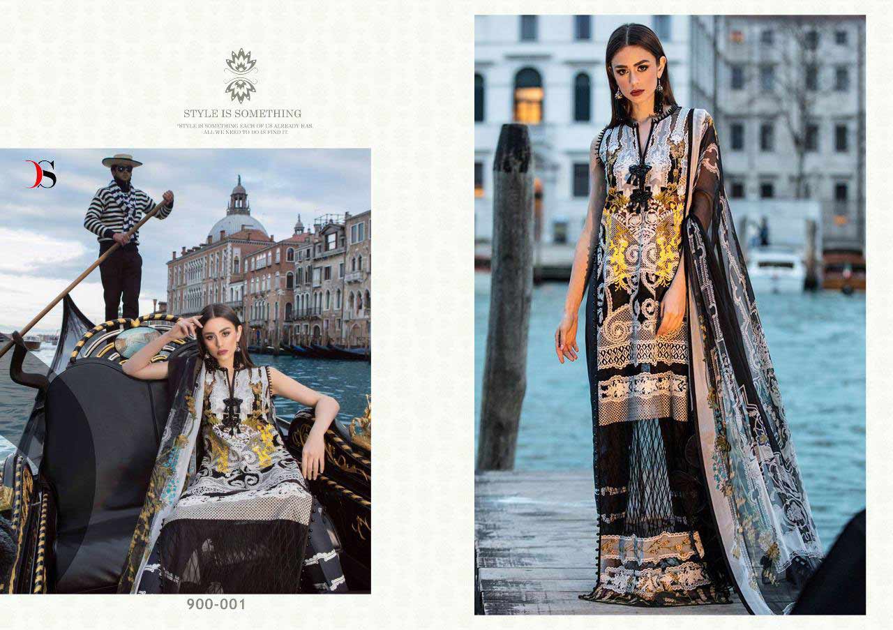 Sana Safinaz Lawn-19 Deepsy Cotton Embroidery Suit Sana Safinaz Lawn-19 Deepsy Cotton Embroidery Suit